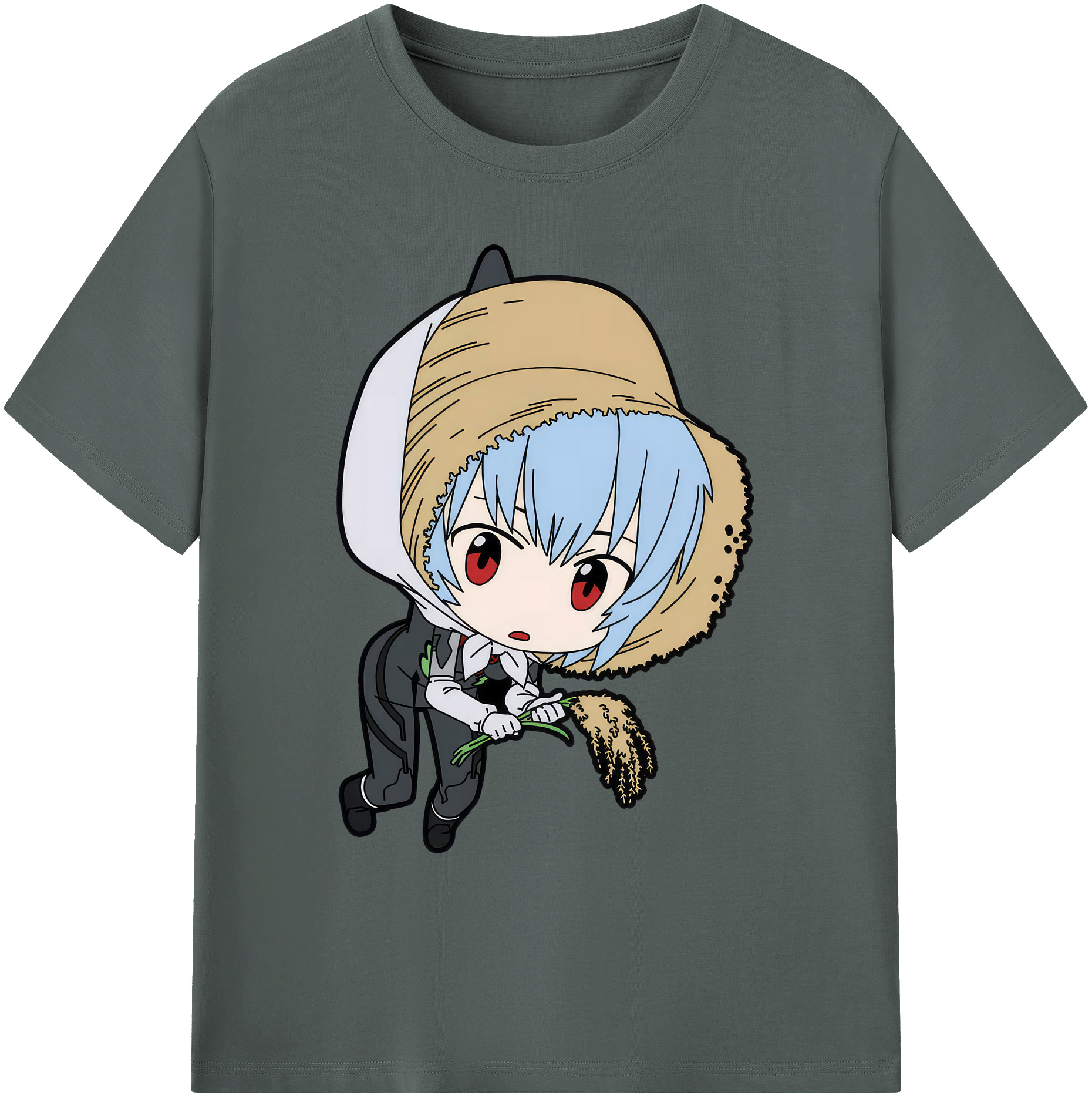 （画像用） EVA 新世紀エヴァンゲリオン 綿100％ メンズ半袖Tシャツ｜肌触りやわらか＆通気性